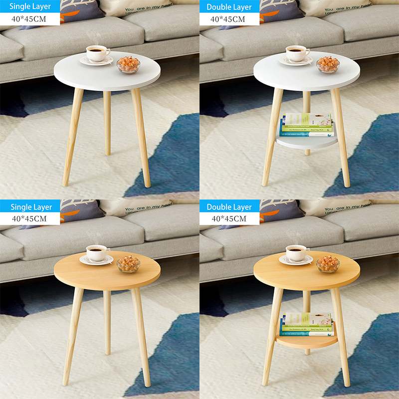 Household small round table coffee table