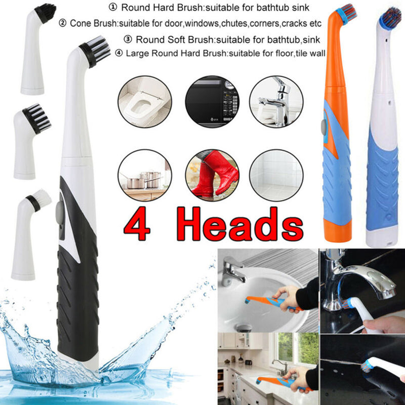 Wireless Electric Cleaning Brush Kitchen Bathroom Electric Brush Cleaning Tool Crevice Cleaning Artifact