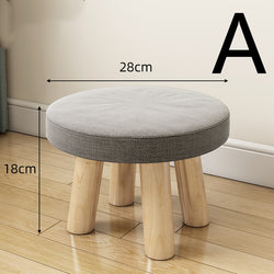 Multifunctional Fabric Coffee Table Stool