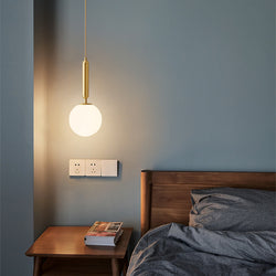 Bedside Chandelier Simple Modern Long Line Small Chandelier